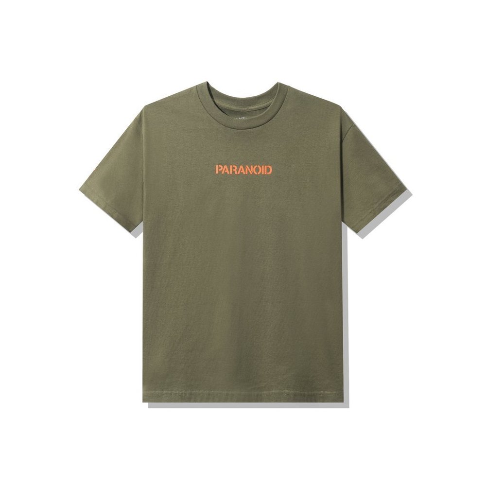 DS ASSC X Undefeated Paranoid Olive Tee Brand New